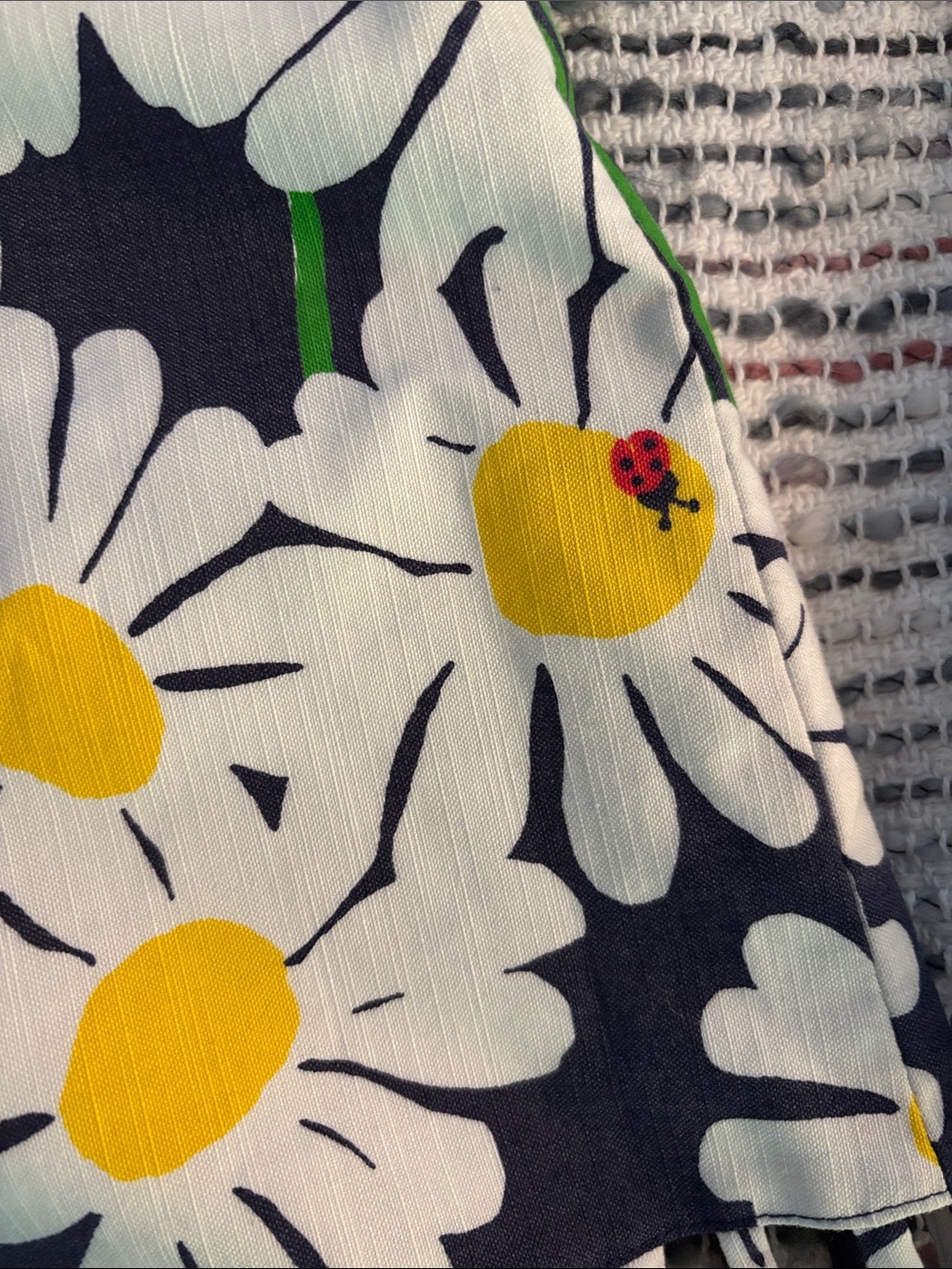 Lilly Pulitzer White and Yellow Floral Lined skirt - Picture 4 of 5